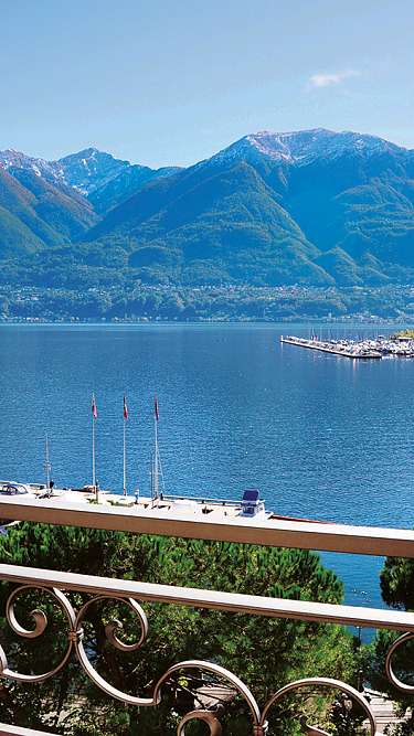 Hotel Geranio au Lac lake view